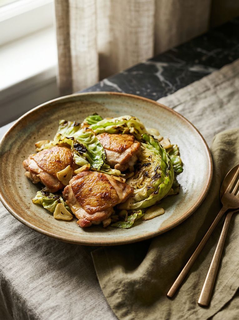 Chicken and Cabbage Stir-Fry