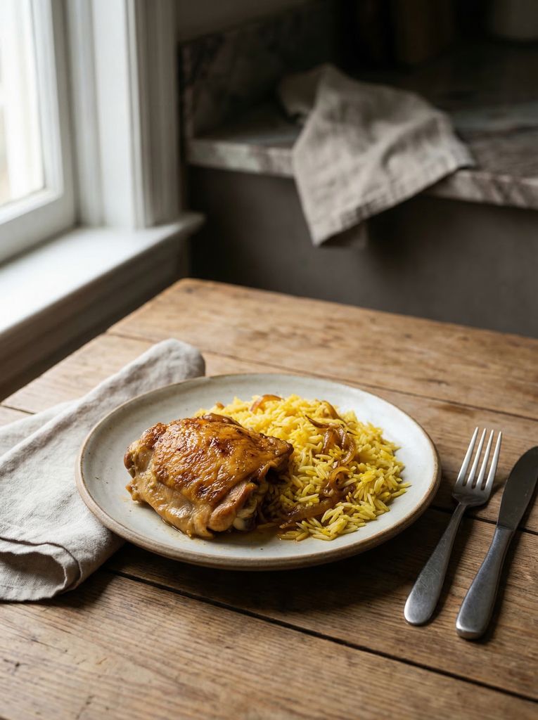 One-Pot Chicken and Rice, from the Budget-Friendly Meals cookbook