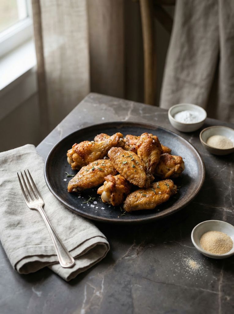 Crispy Baked Chicken Wings