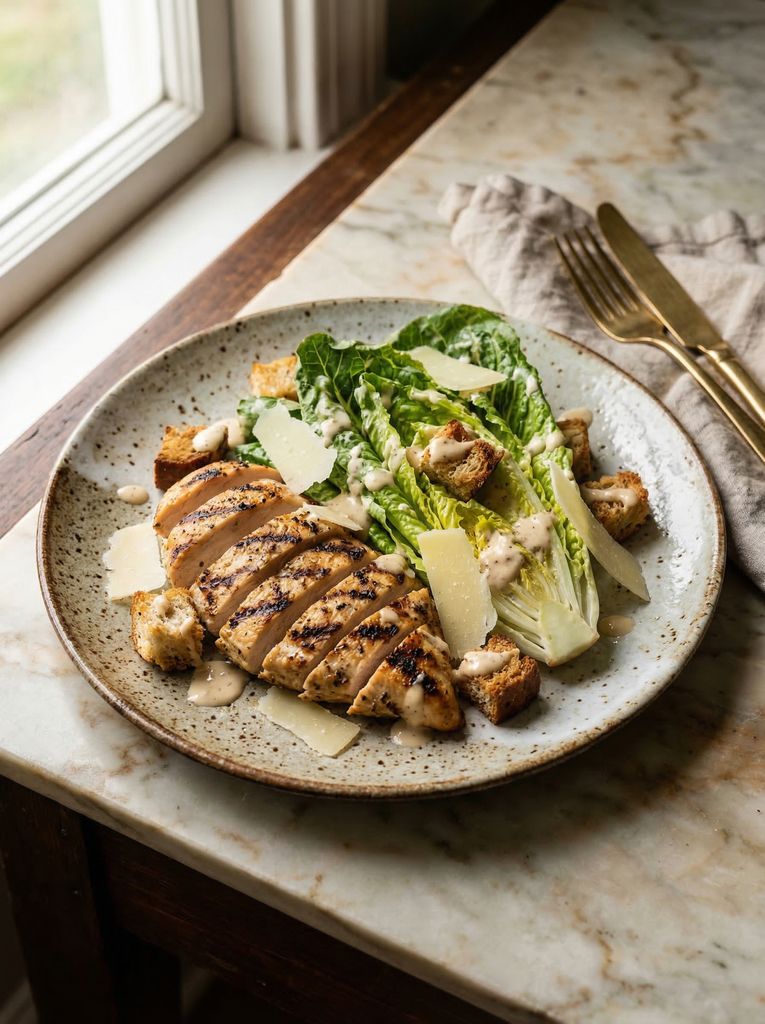 Grilled Chicken Caesar Salad