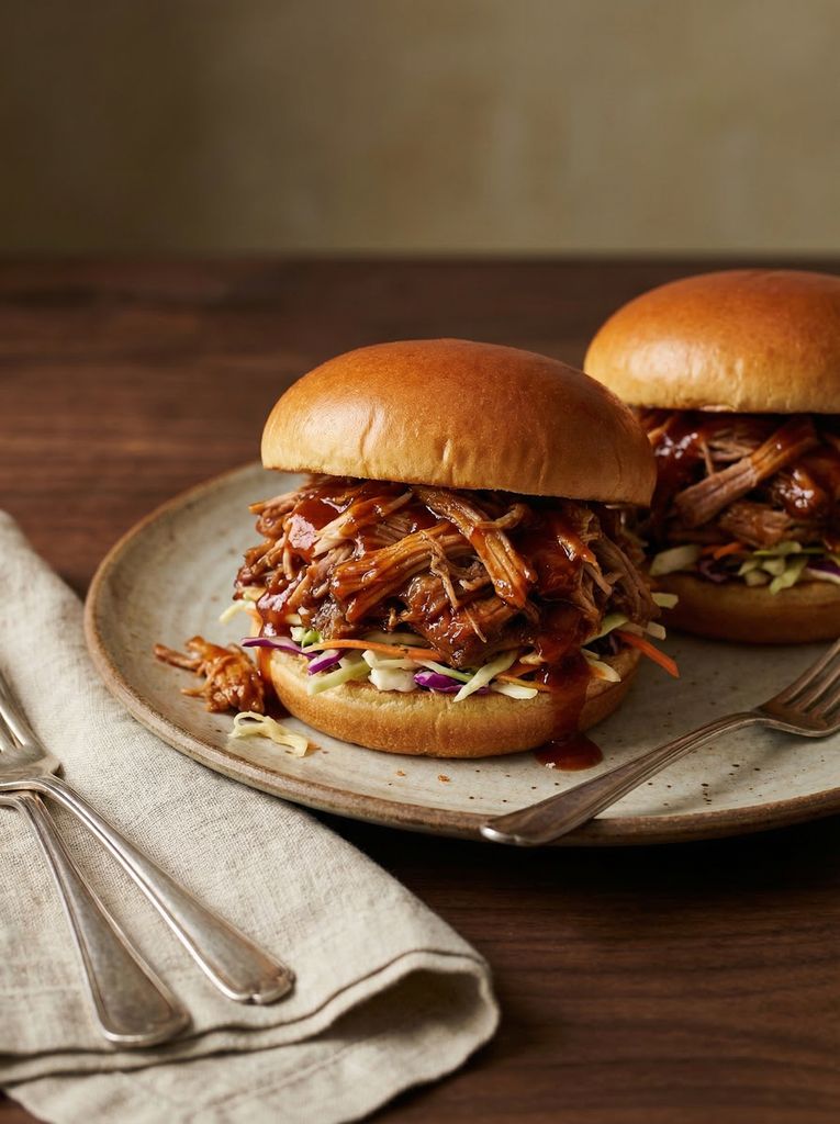 BBQ Pulled Pork Sandwiches