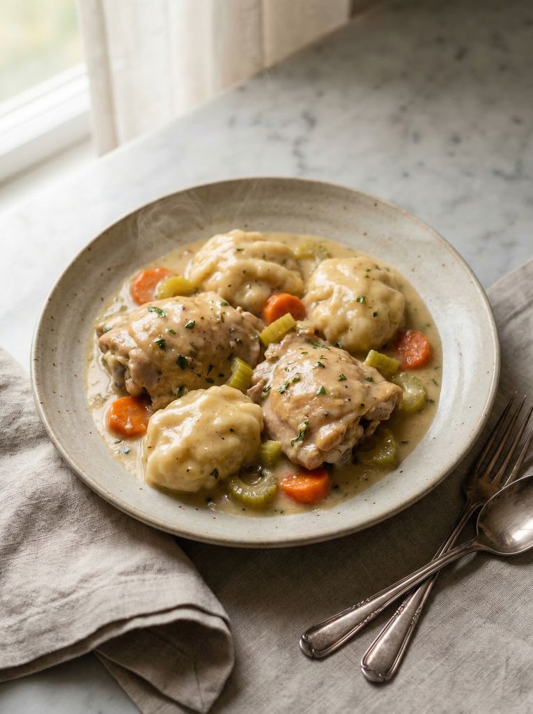 Creamy Chicken and Dumplings