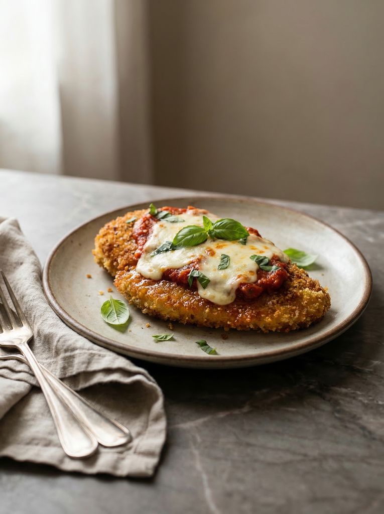 Crispy Chicken Parmesan