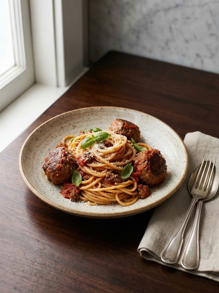 Spaghetti and Meatballs