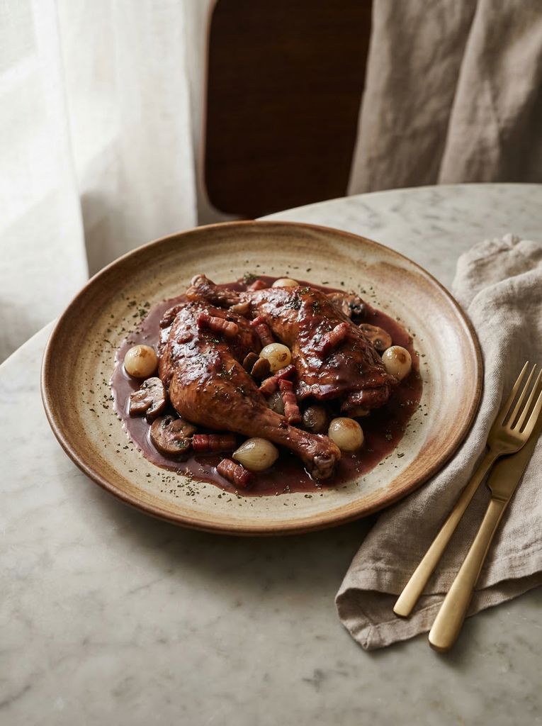 Coq au Vin for Two