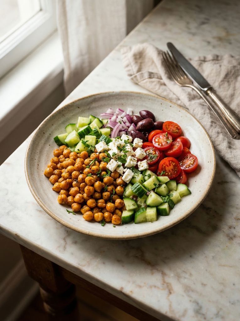 Mediterranean Chickpea Salad