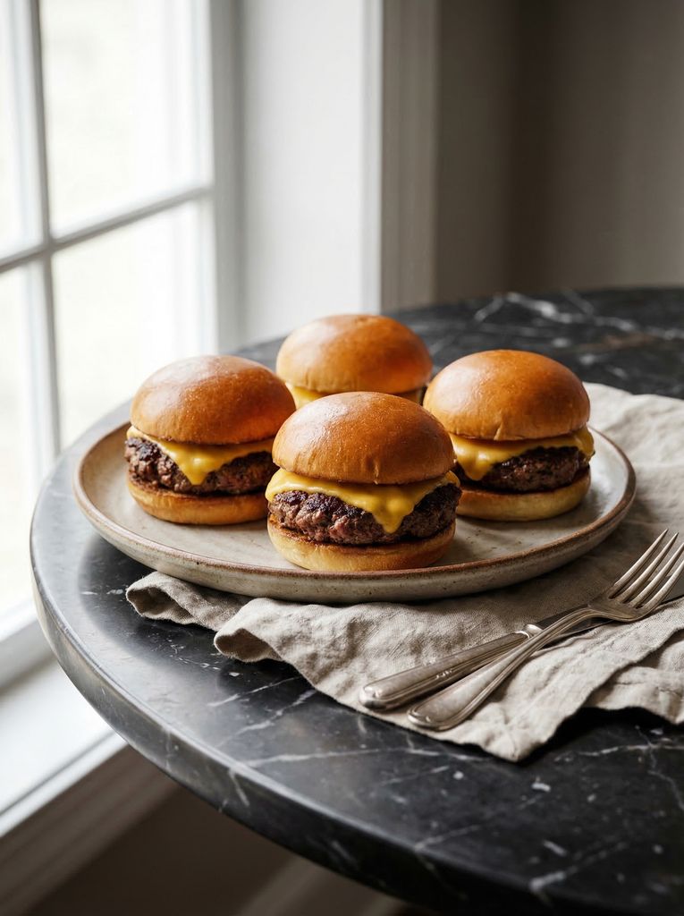 Smashed Burger Sliders