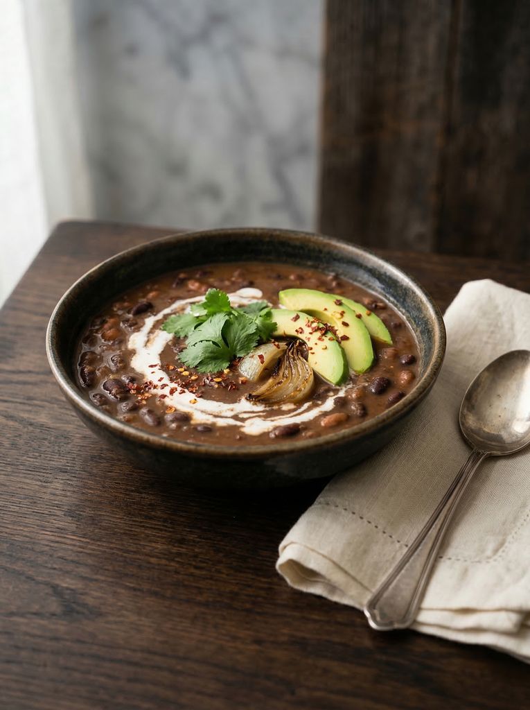 Spicy Black Bean Soup