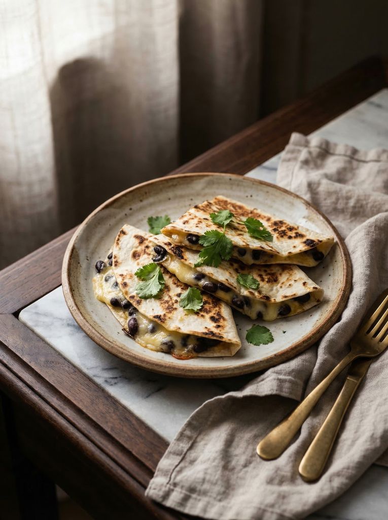 Black Bean Quesadillas