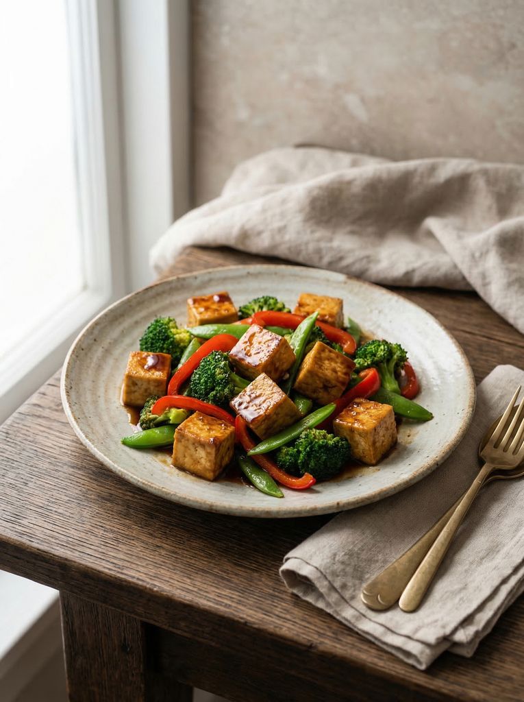 Teriyaki Tofu Stir-Fry
