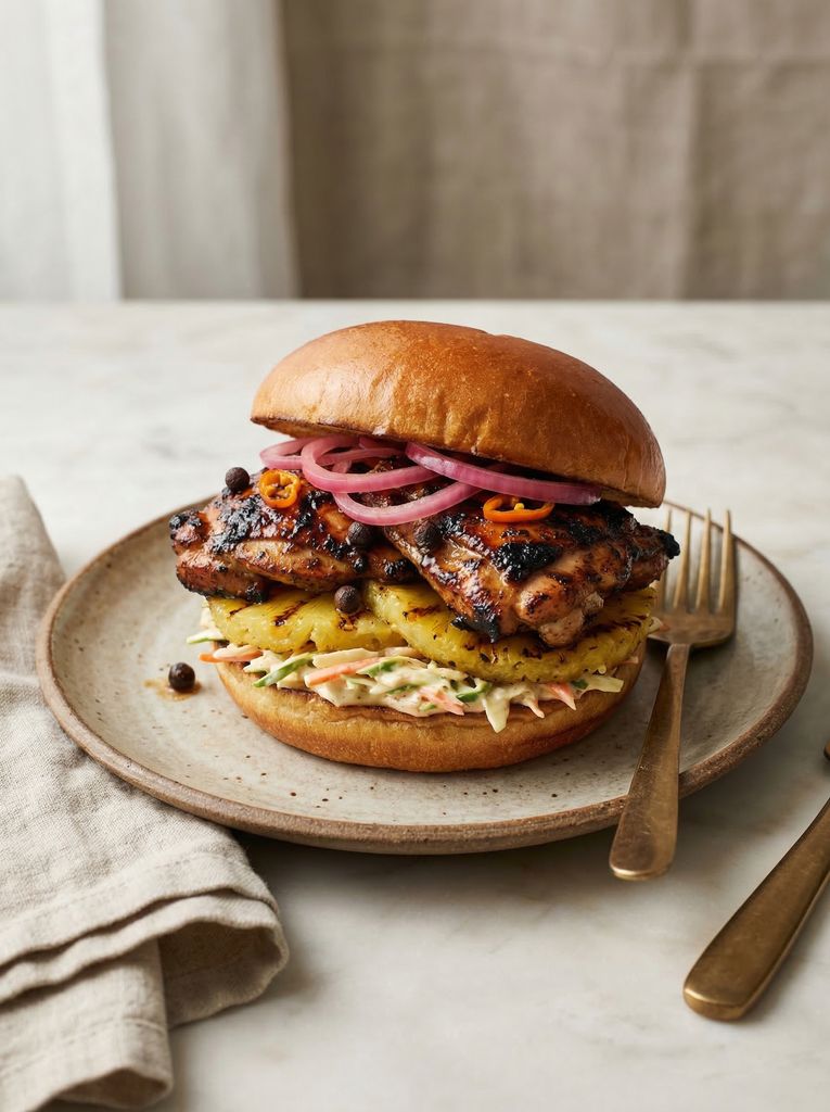 Jamaican Jerk Chicken Sandwich