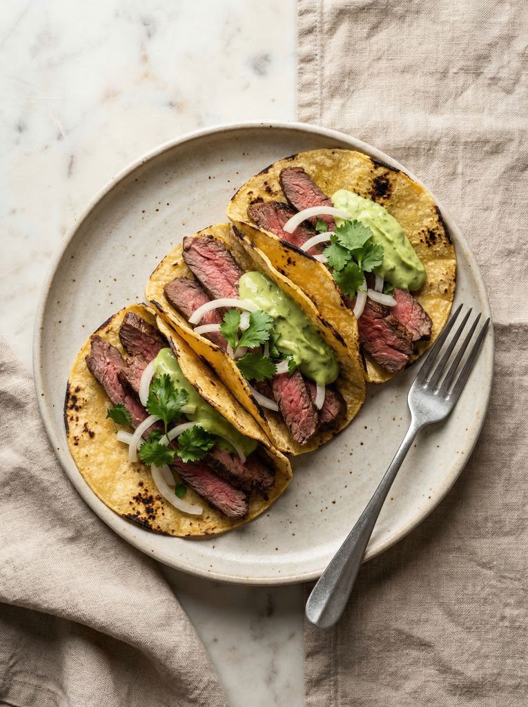 Mexican Carne Asada Tacos, from the Global Street Food cookbook