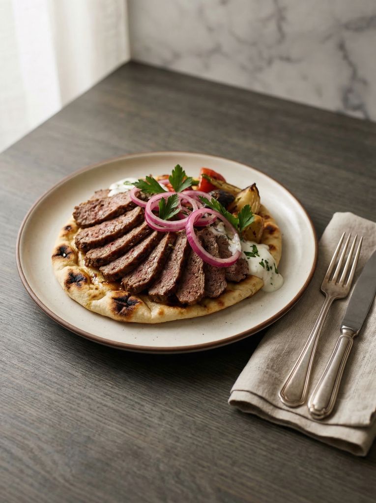 Turkish Lamb Doner Kebab