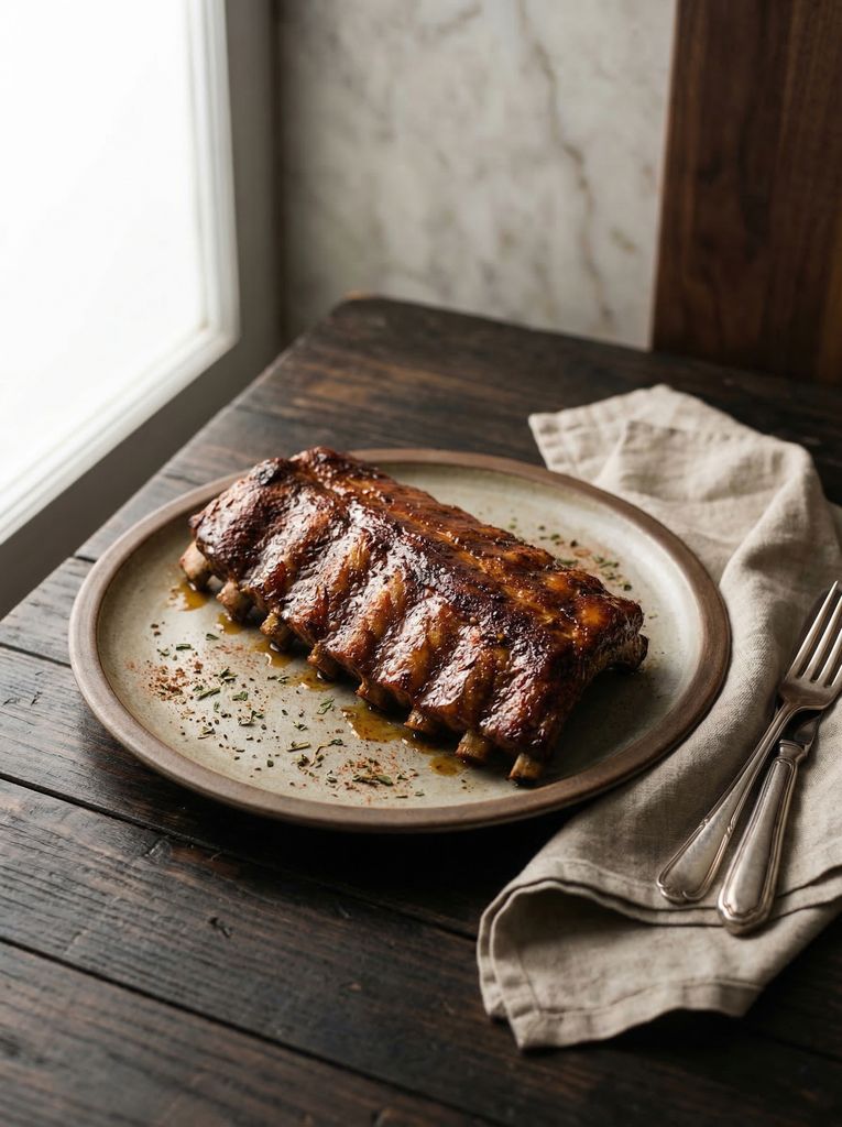Slow-Smoked Baby Back Ribs
