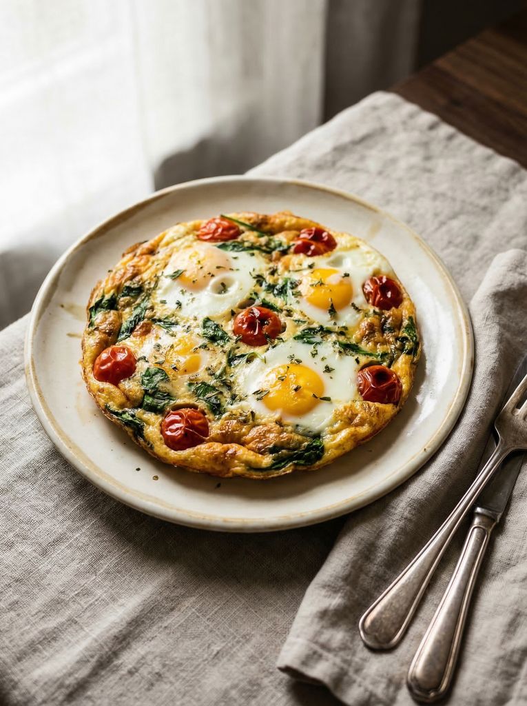 Egg White Vegetable Frittata