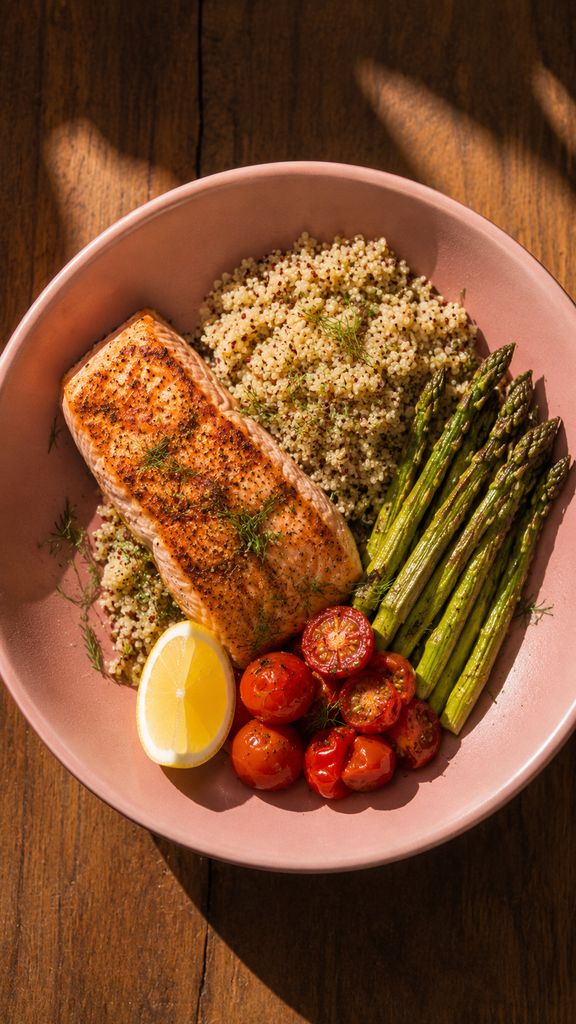 Salmon & Quinoa Protein Plate