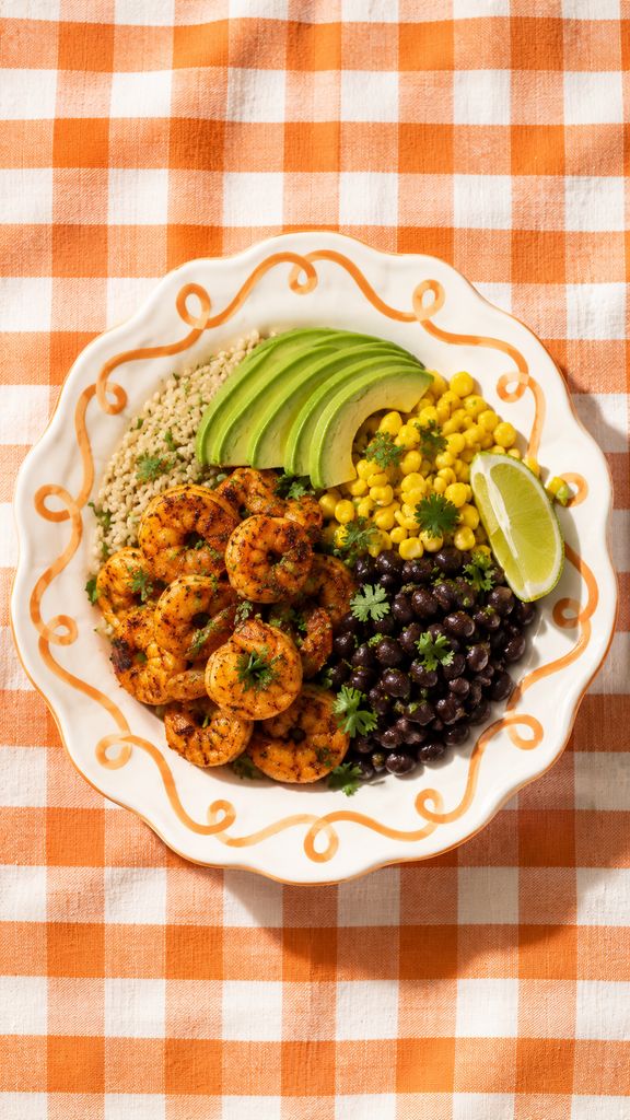 Shrimp & Black Bean Protein Bowl