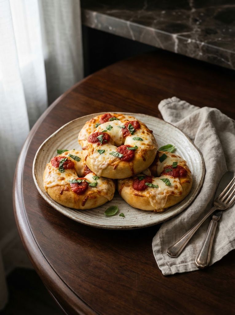 Cheese Pizza Bagels