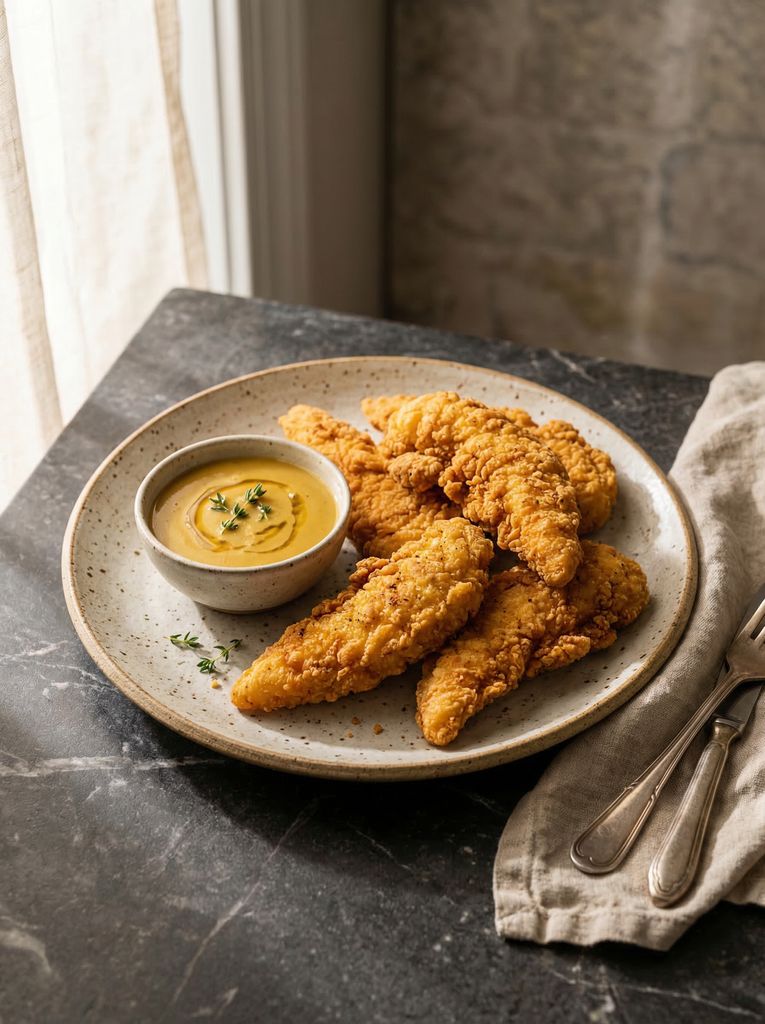 Chicken Tenders with Honey Mustard