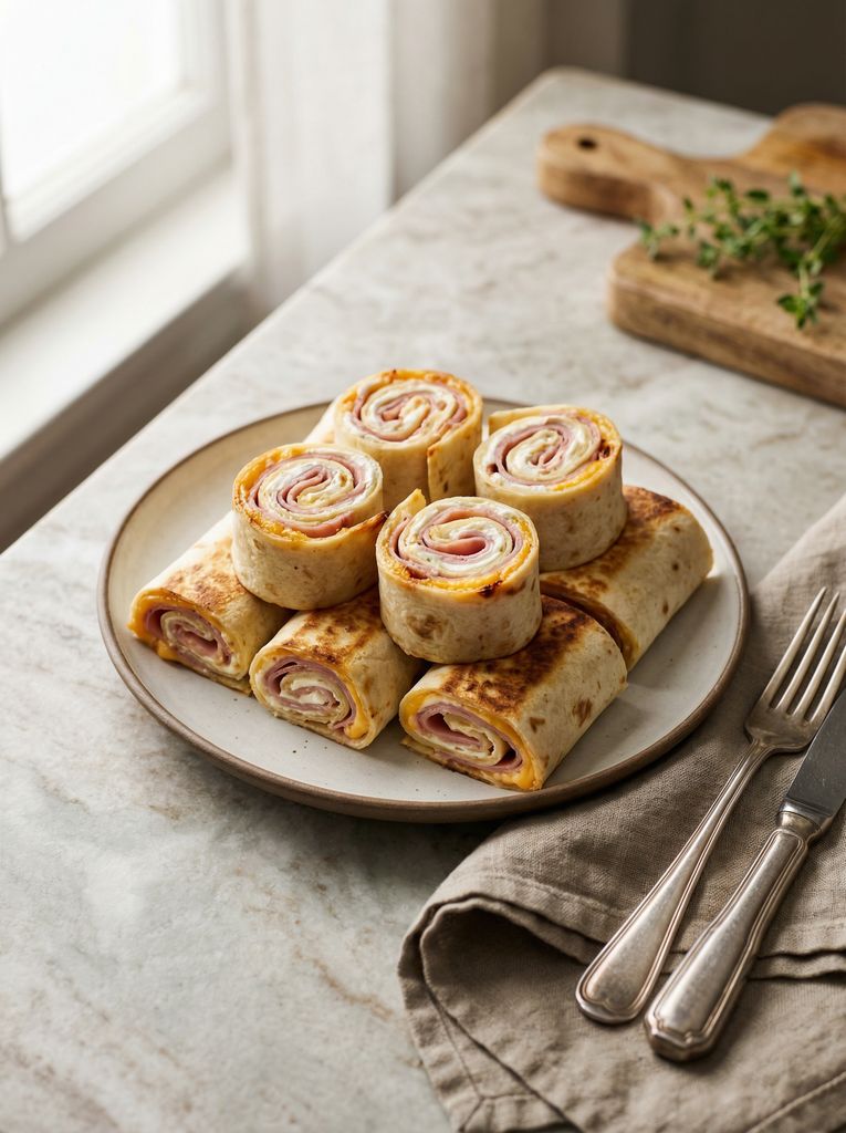 Ham and Cheese Pinwheels