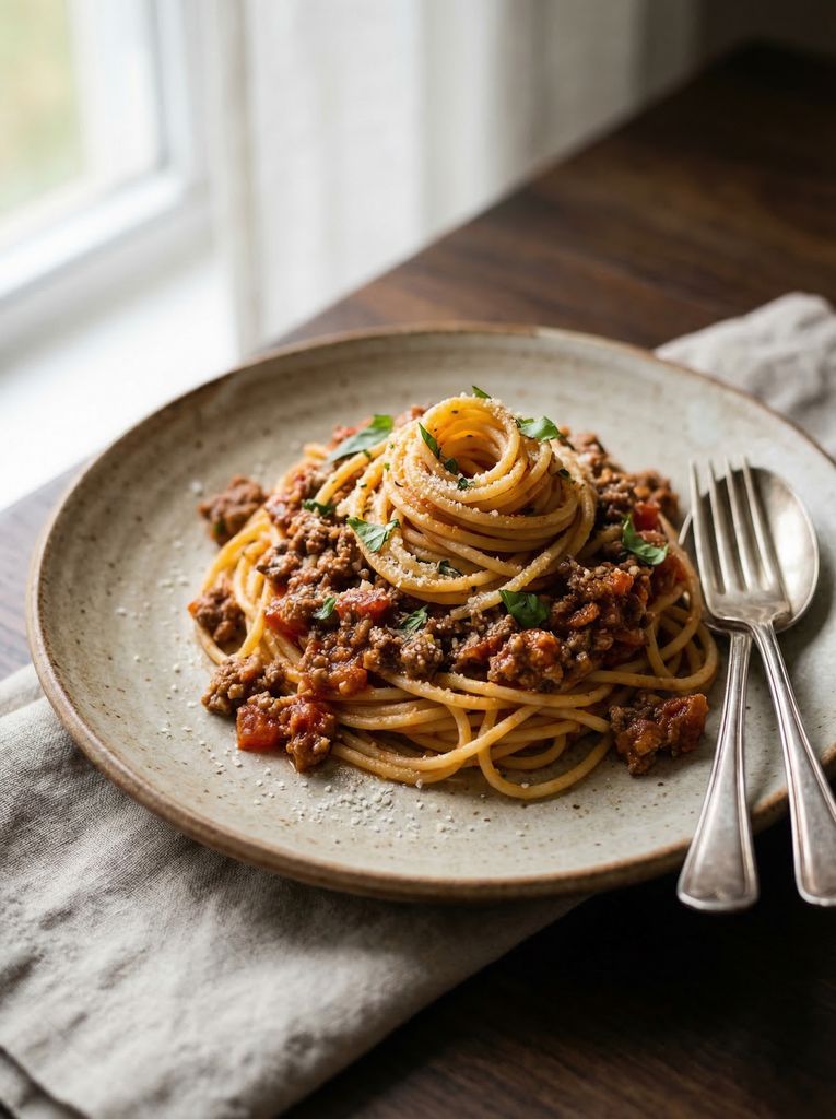 Spaghetti with Meat Sauce