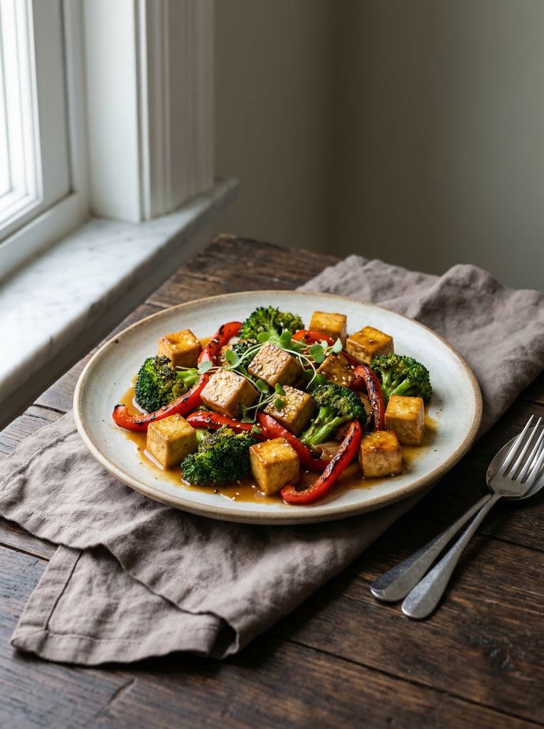 One-Pan Tofu and Vegetable Stir-Fry