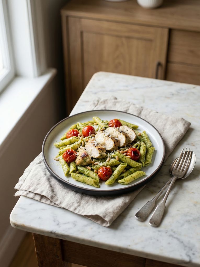 Chicken Pesto Penne