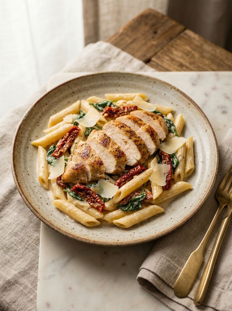 Creamy Tuscan Chicken Pasta
