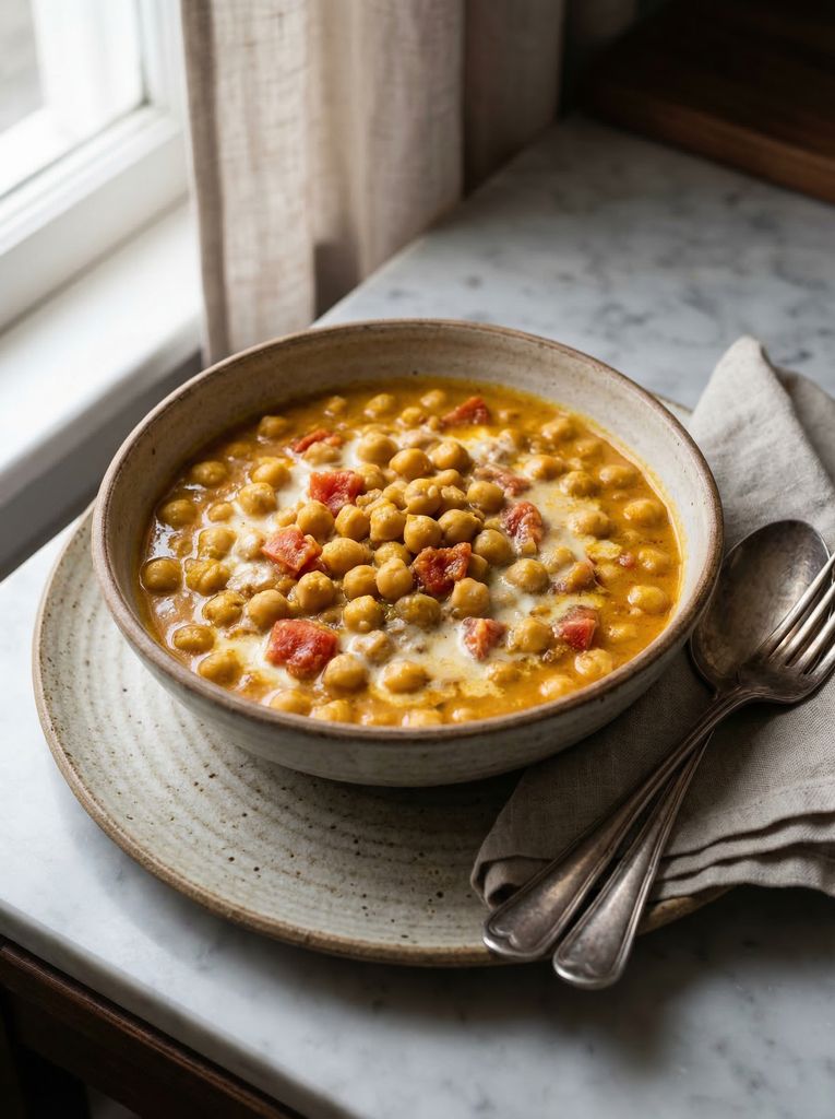 Slow Cooker Coconut Chickpea Curry