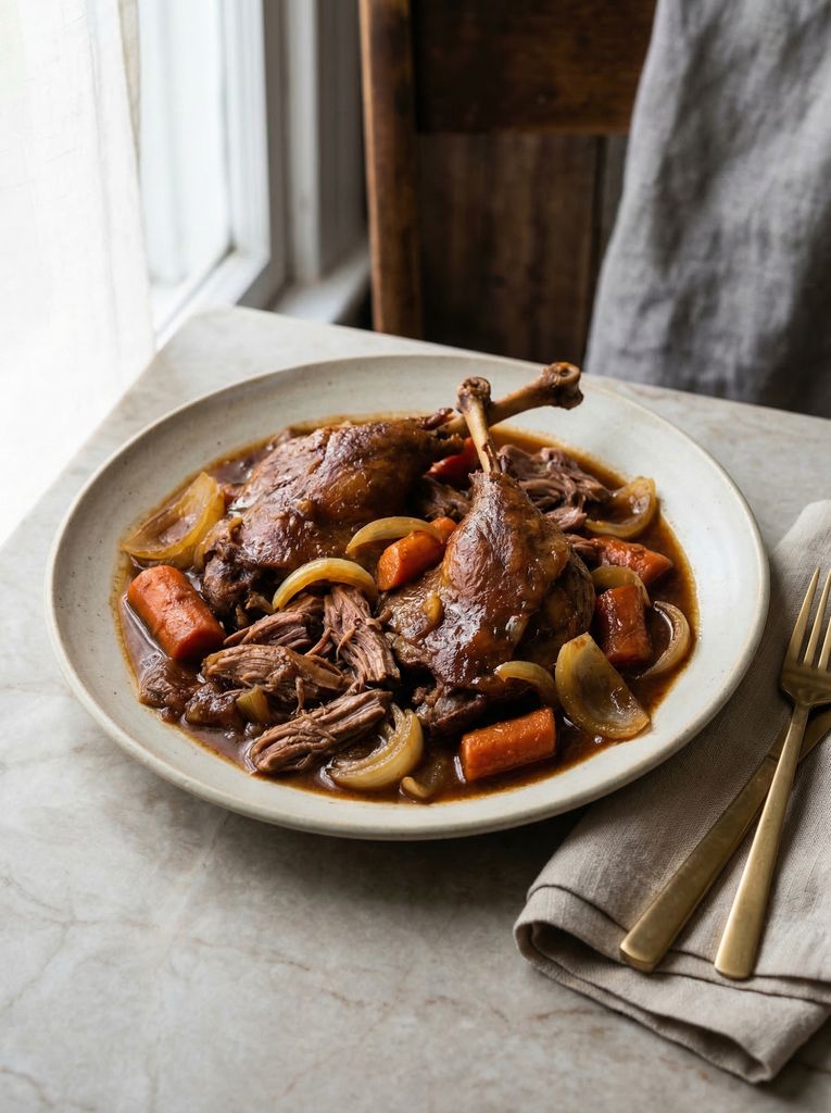 Slow Cooker Duck Ragu