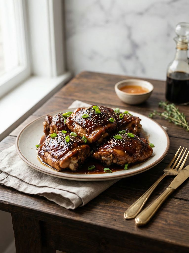Slow Cooker Honey Garlic Chicken