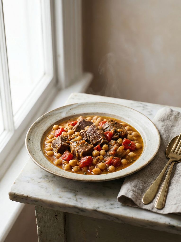Lamb and Chickpea Stew