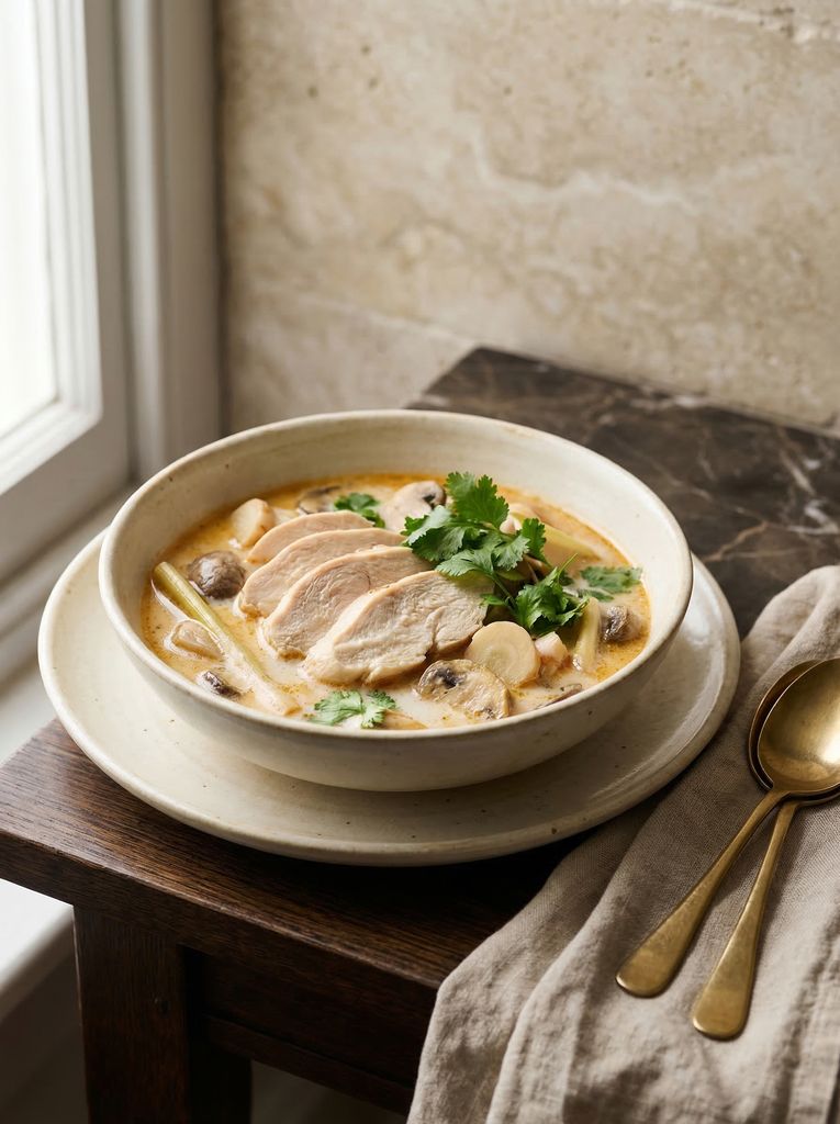 Thai Coconut Chicken Soup