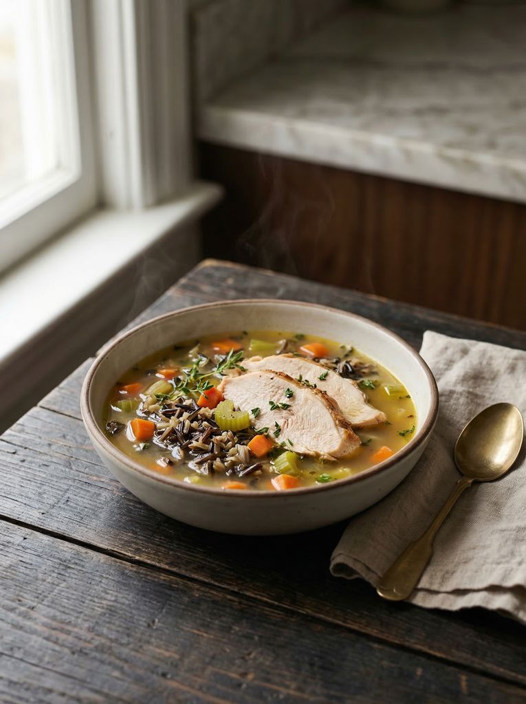 Turkey and Wild Rice Soup