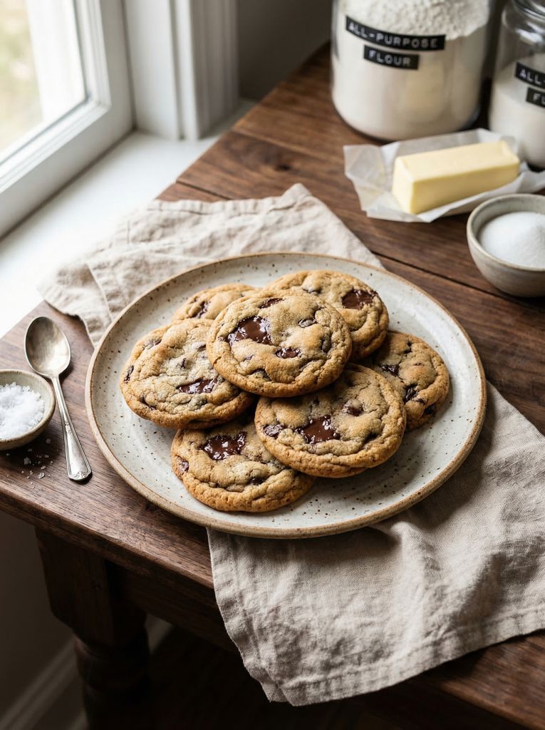 Classic Chocolate Chip Cookies, from the Sweet Tooth cookbook